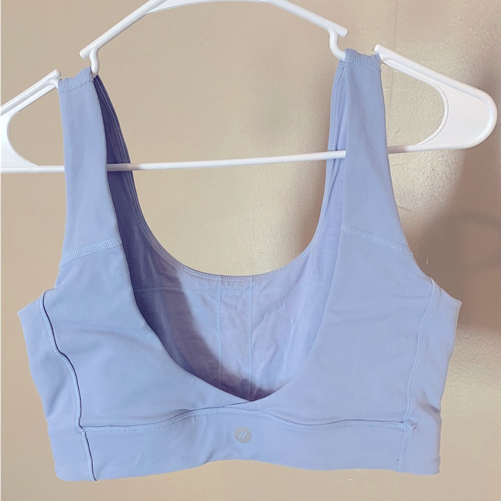 Paragon fitwear sports bra light blue size M